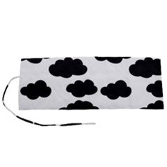 Black Clouds Roll Up Canvas Pencil Holder (s) by ConteMonfrey