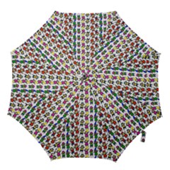 Stickman Kids Doodle Paper Children Group Hook Handle Umbrellas (large) by Simbadda