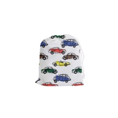 Cars Pattern Drawstring Pouch (xs)