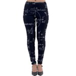 Mathematical-seamless-pattern-with-geometric-shapes-formulas Lightweight Velour Leggings