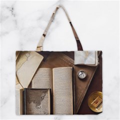 Generated Desk Book Inkwell Pen Medium Tote Bag by Grandong