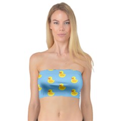 Rubber Duck Pattern Bandeau Top by Valentinaart