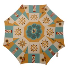 Nautical Elements Collection Hook Handle Umbrellas (small) by Bangk1t
