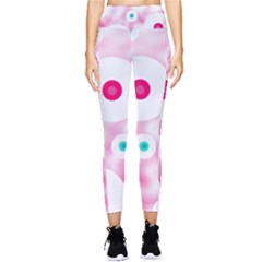 Wallpaper Pink Pocket Leggings 