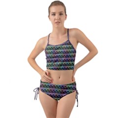 Inspirational Think Big Concept Pattern Mini Tank Bikini Set by dflcprintsclothing