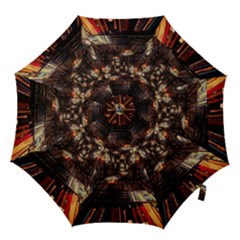 Library-tunnel-books-stacks Hook Handle Umbrellas (large) by Bedest