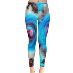 Abstract-kaleidoscope-pattern Inside Out Leggings