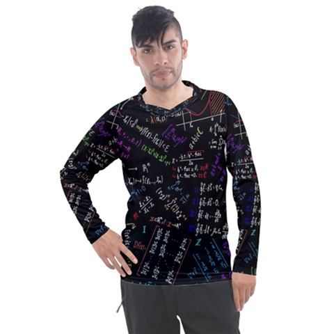 Mathematics  Physics Maths Math Pattern Men s Pique Long Sleeve T-shirt by pakminggu
