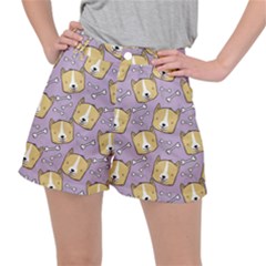 Corgi Pattern Women s Ripstop Shorts by Cowasu