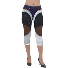 Astronaut-space-astronomy-universe Lightweight Velour Capri Leggings  by Cowasu
