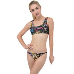 Psychedelic Funky Trippy The Little Details Bikini Set by Sarkoni