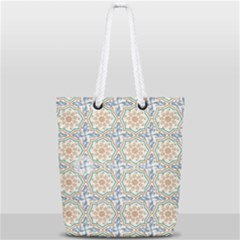 Ornaments Style Pattern Full Print Rope Handle Tote (small) by Grandong