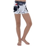 Black Hole T- Shirt Planet Eater Colour T- Shirt Kids  Lightweight Velour Yoga Shorts