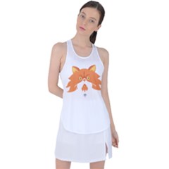 Persian Cat T-shirtwhite Look Calm Persian Cat 04 T-shirt Racer Back Mesh Tank Top by EnriqueJohnson