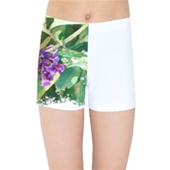 Butterfly T- Shirt Butterfly & Buddleia T- Shirt Kids  Sports Shorts by JamesGoode