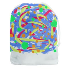Abstact Pattern T- Shirt Abstact Pattern T- Shirt Drawstring Pouch (3xl)