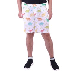 Animals Dinosaurs T-rex Pattern Men s Pocket Shorts