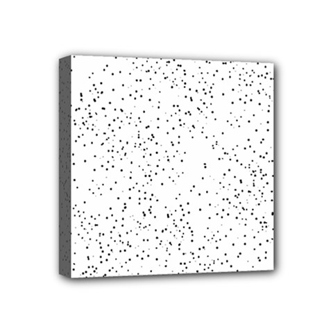 Black And White Pattern T- Shirt Black And White Pattern 14 Mini Canvas 4  X 4  (stretched)