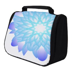 Flower Illustration T- Shirt Beautiful And Artistic Blue Flower T- Shirt Full Print Travel Pouch (small) by EnriqueJohnson