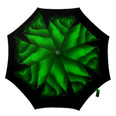 Aurora-borealis-northern-lights- Hook Handle Umbrellas (large) by Ket1n9