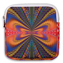 Casanova Abstract Art-colors Cool Druffix Flower Freaky Trippy Mini Square Pouch by Ket1n9