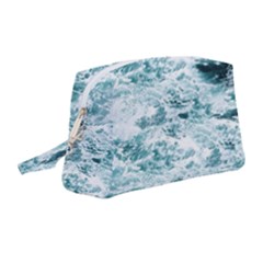 Ocean Wave Wristlet Pouch Bag (medium) by Jack14