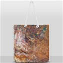 Brown Bronze Blend Full Print Rope Handle Tote (Large) View1