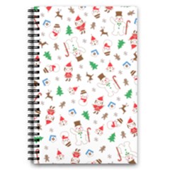 Christmas Shading Pattern 5 5  X 8 5  Notebook by Amaryn4rt