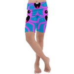 Bubble Octopus Copy Kids  Lightweight Velour Cropped Yoga Leggings