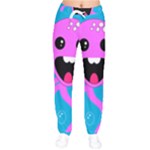 Bubble Octopus Copy Women Velvet Drawstring Pants