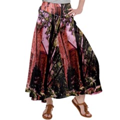 Hot Day In  Dallas-6 Women s Satin Palazzo Pants