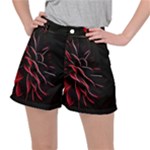 Pattern Design Abstract Background Women s Ripstop Shorts