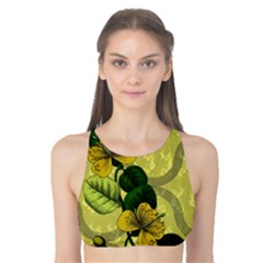 Flower Blossom Tank Bikini Top by Sarkoni