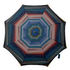 Background Horizontal Lines Hook Handle Umbrellas (small) by Amaryn4rt