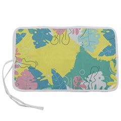 Plants Eaves Border Frame Pen Storage Case (l) by Grandong