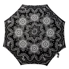 Mandala Calming Coloring Page Hook Handle Umbrellas (large) by Sarkoni