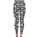 Soft Pattern Repeat Monochrome Inside Out Leggings View2