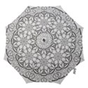 Mandala Drawing Dyes Page Hook Handle Umbrellas (Large) View1
