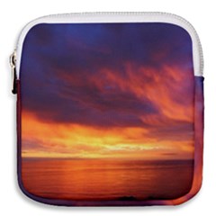 Sunset The Pacific Ocean Evening Mini Square Pouch by Amaryn4rt
