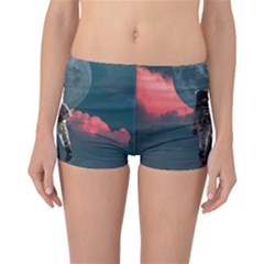 Astronaut Moon Space Nasa Planet Reversible Boyleg Bikini Bottoms
