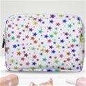 Star Random Background Scattered Make Up Pouch (Medium) View1
