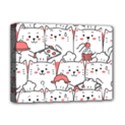 Cute Cat Chef Cooking Seamless Pattern Cartoon Deluxe Canvas 16  x 12  (Stretched)  View1