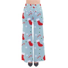 Christmas Pattern So Vintage Palazzo Pants by Apen