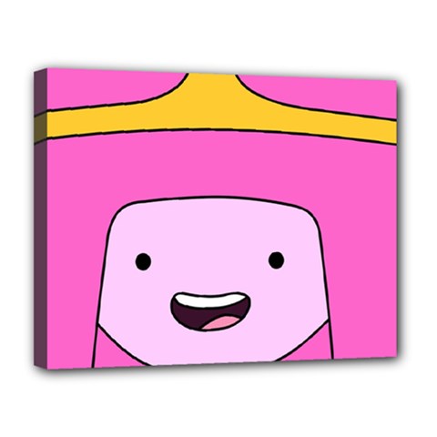 Adventure Time Princess Bubblegum Canvas 14  X 11  (stretched)