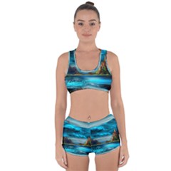 Artistic Fantasy Psychedelic Racerback Boyleg Bikini Set by Sarkoni