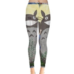 Illustration Anime Cartoon My Neighbor Totoro Inside Out Leggings