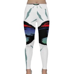 Alien Unidentified Flying Object Ufo Classic Yoga Leggings by Sarkoni