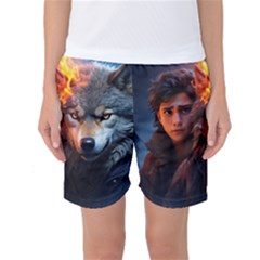 Be Fearless Women s Basketball Shorts by Saikumar
