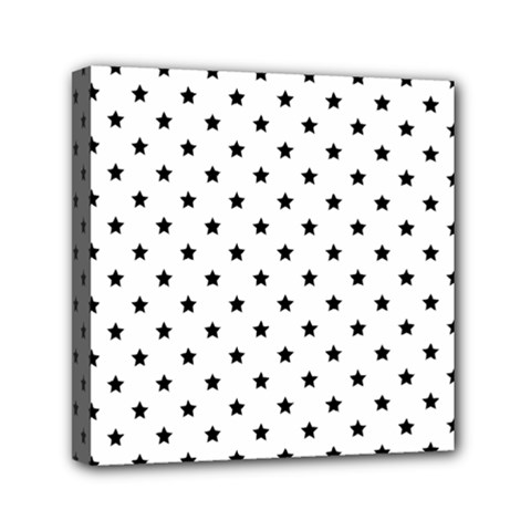 Star Mini Canvas 6  X 6  (stretched)