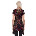 Kaleidoscope Multicoloured Short Sleeve Side Drop Tunic View2